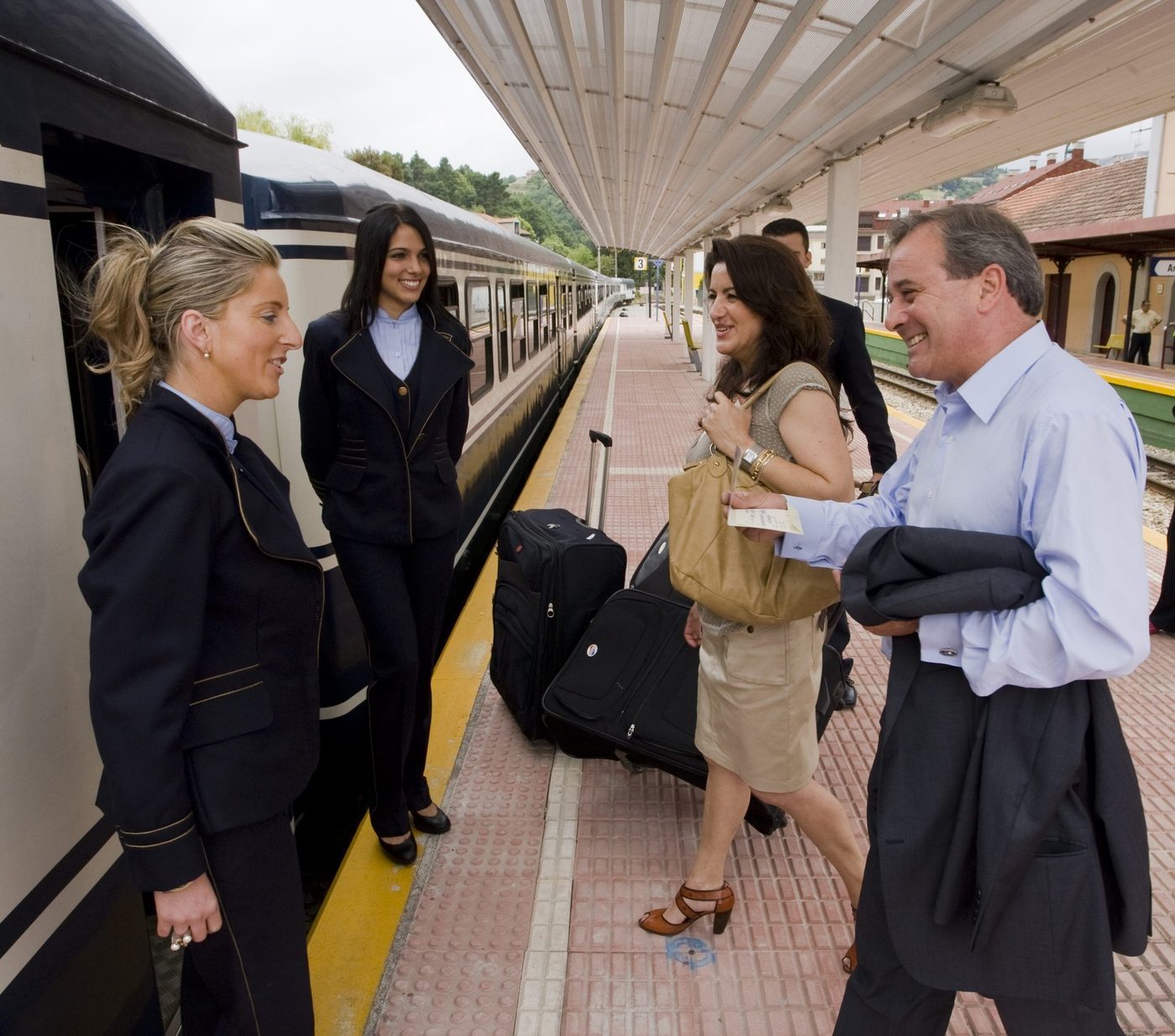 Onboard service aboard El Transcantábrico
